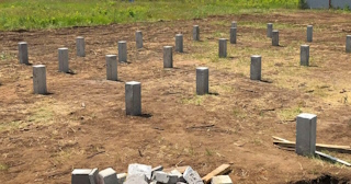 Фундамент на забивных жб сваях под ключ в Казани - фундамент из забивных железобетонных свай цена от 3230 руб/м2